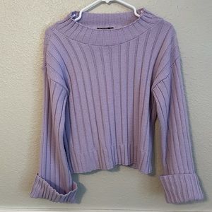 Purple Sweater - Nasty Gal